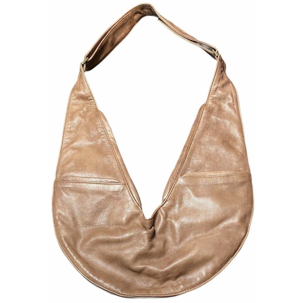 Sash bag Classic Crossbody Brown Soft Leather Adju